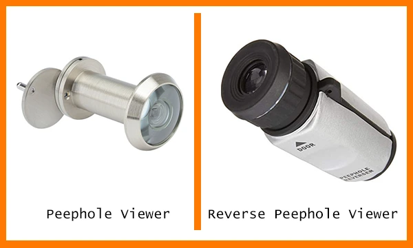 Differences: Peephole Viewer and Reverse Peephole Viewer