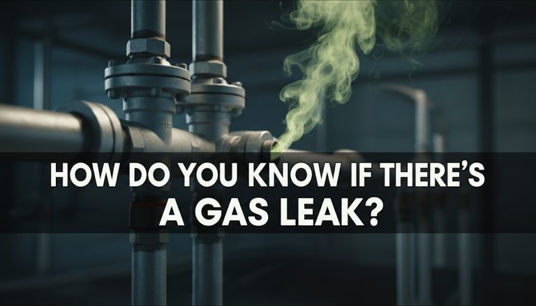 How Do You Know if There’s a Gas Leak