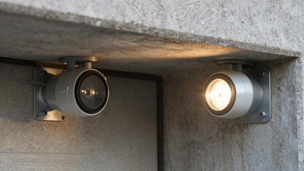 Aligning Garage Door Sensors for a Steady Light