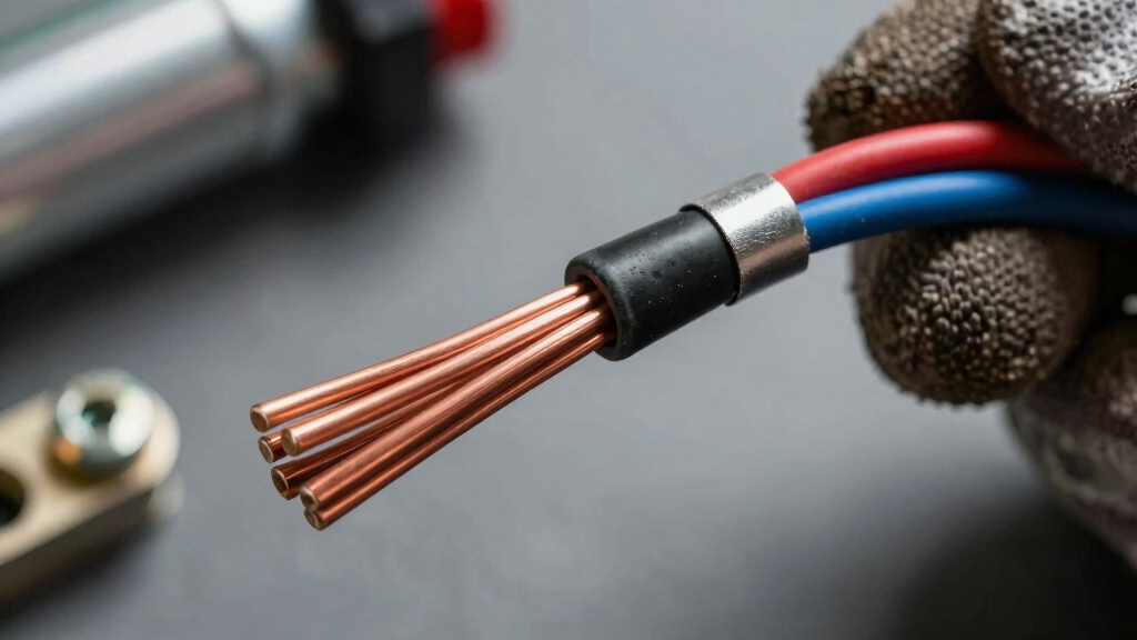 outgoing conductor carrying power