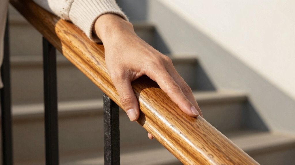 Using Handrails and Supports to Stay Safe on Stairs