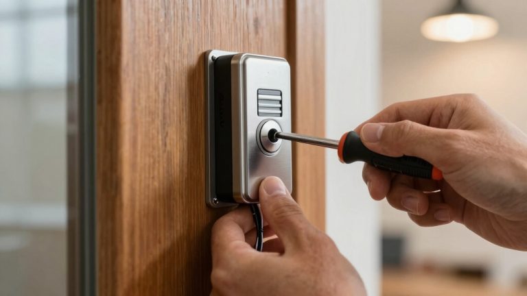 door buzzer installation instructions