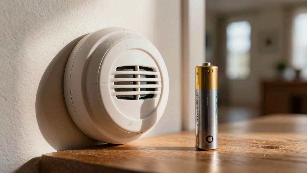 replace 9v annually monitor