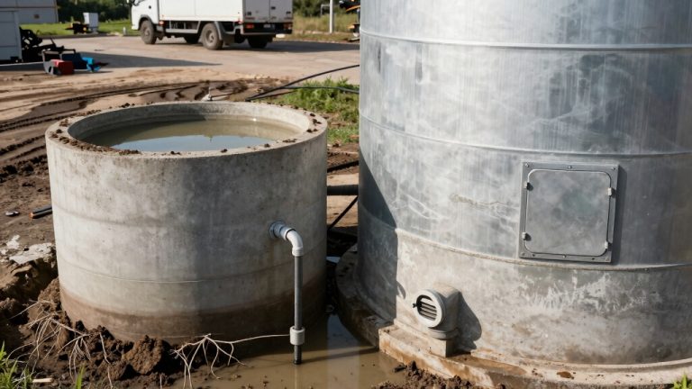 septic tank versus holding tank