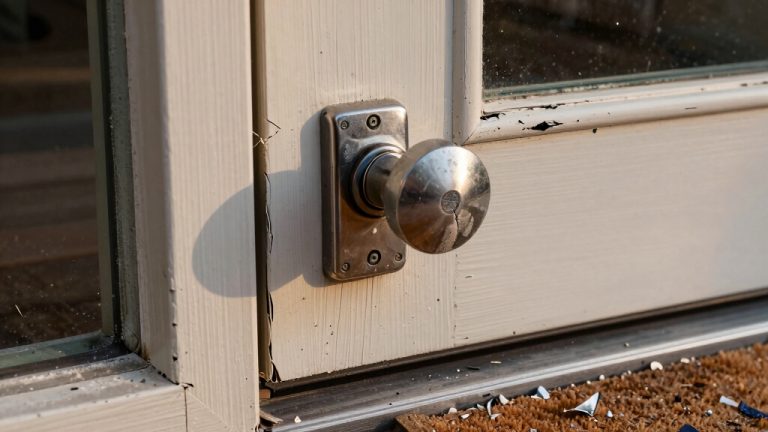 signs of forced entry