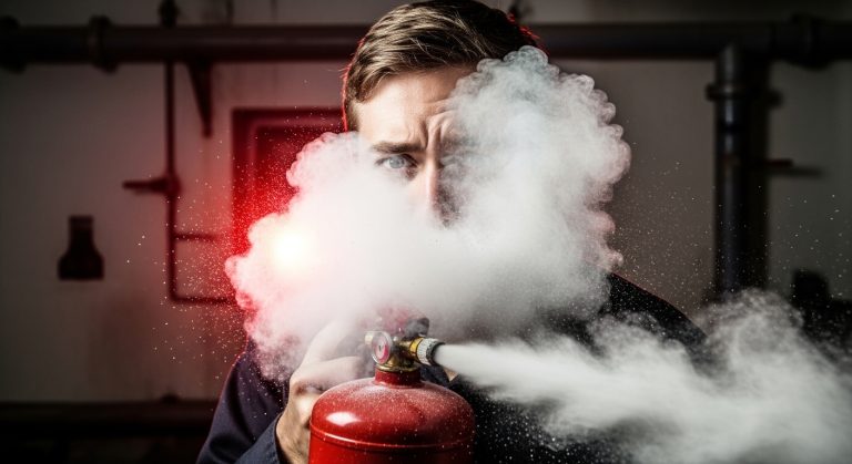 Is It Bad to Inhale Fire Extinguisher