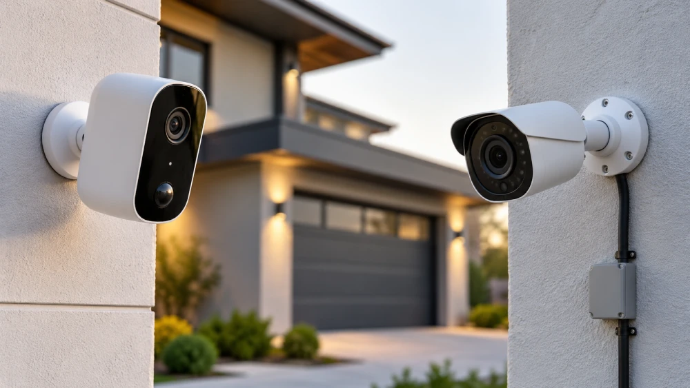 Wireless Security Cameras vs Wired Security Cameras