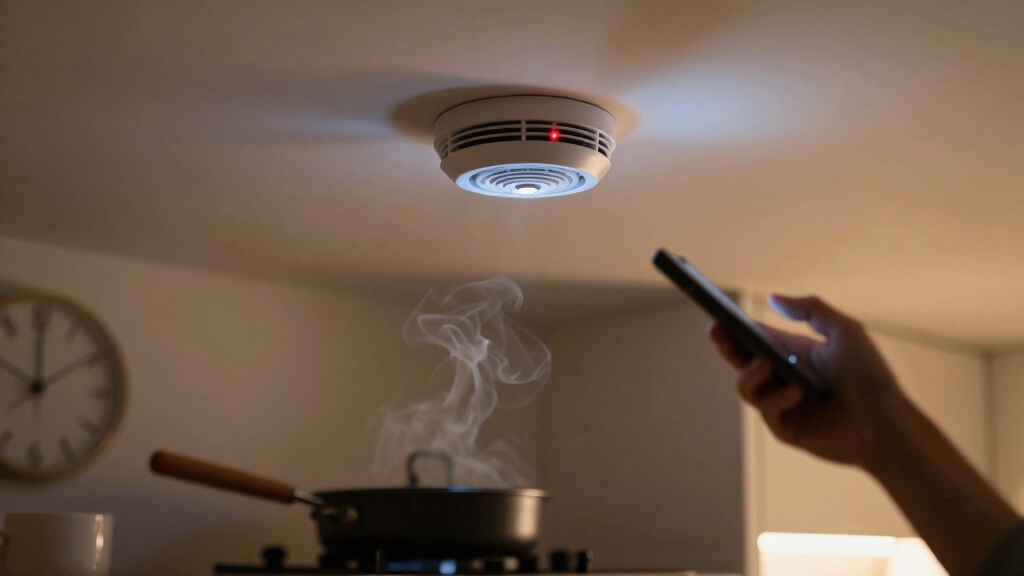 identify the sounding smoke detector