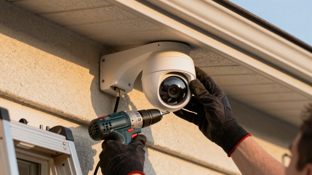 night owl wired camera installation