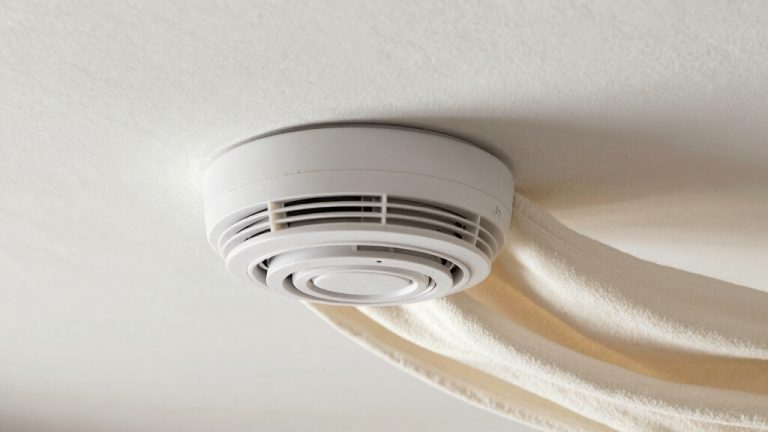 temporarily conceal smoke detector sensores