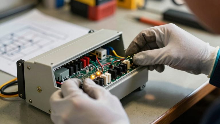 verify power and connections