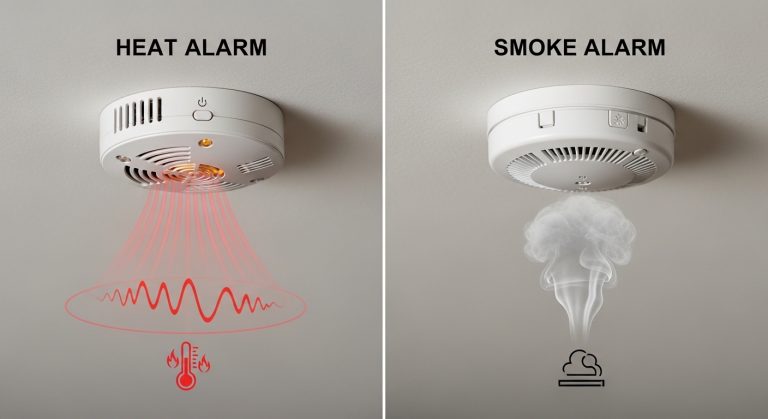 Heat Alarm vs Smoke Alarm