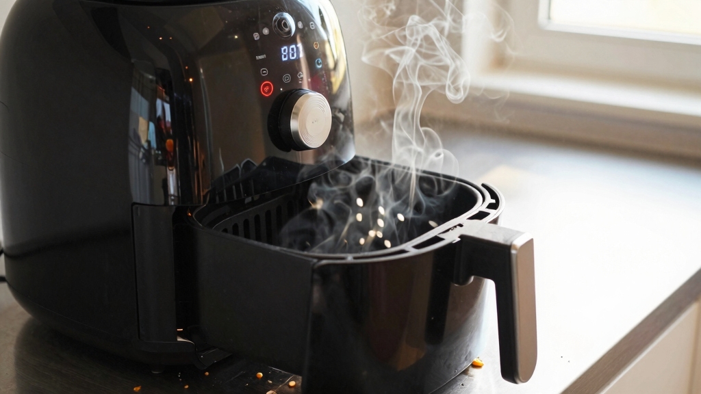 air fryer smoke alarm triggers