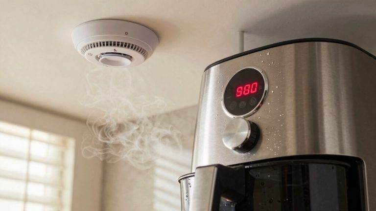 air fryer triggers smokealarm