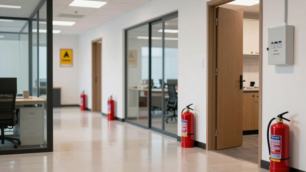 extinguisher coverage by distance