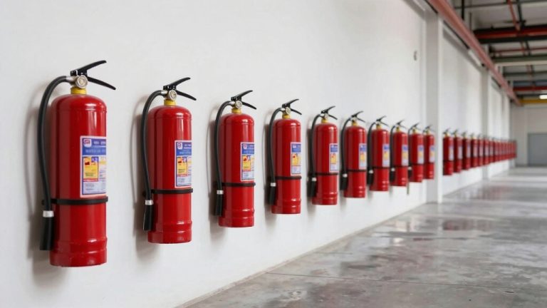 maximum fire extinguisher spacing