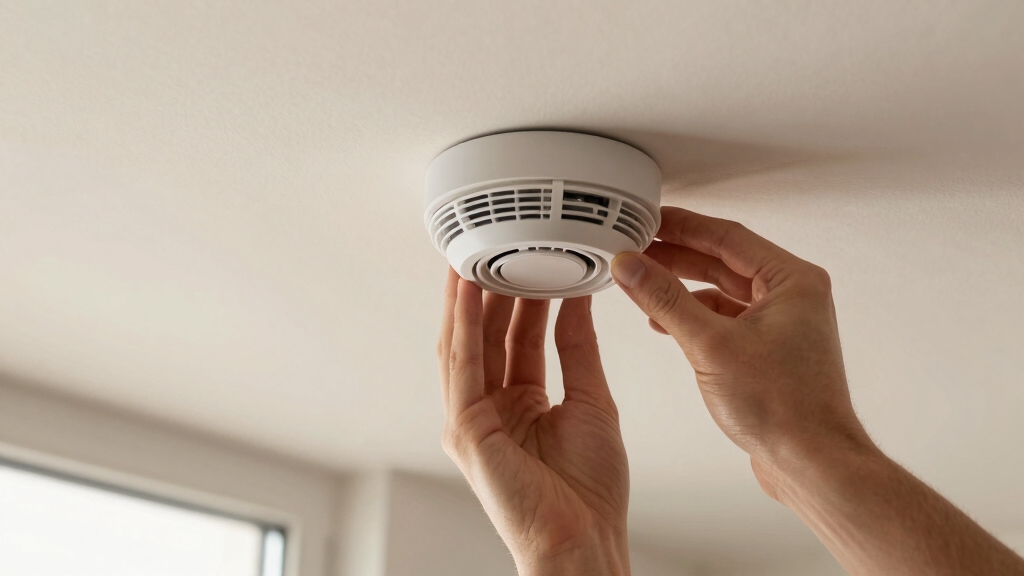 no drill smoke alarm mounting