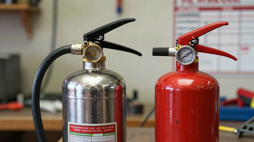 rechargeable vs disposable fire extinguishers
