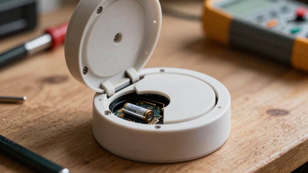 smoke detector requires minimal power