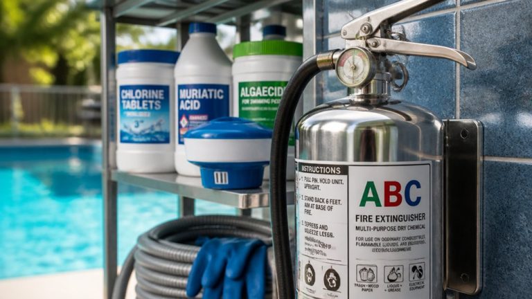 class d for pool chemicals