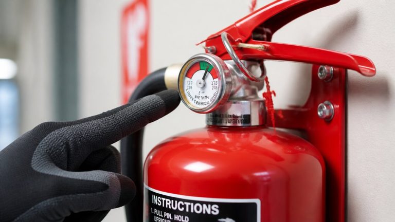 dry chemical extinguisher care