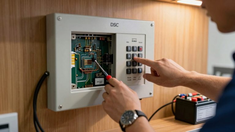 how to reset dsc alarm system