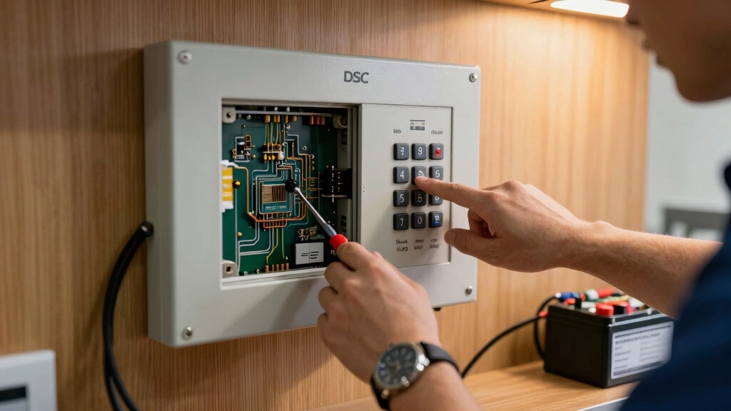 how to reset dsc alarm system