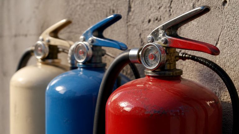 fire extinguishers color coded
