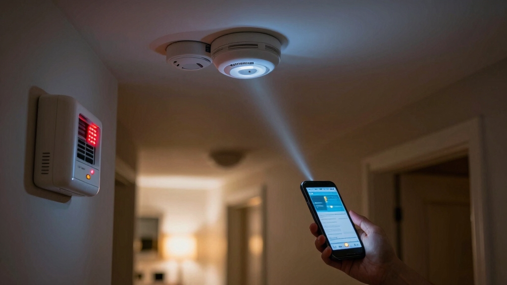 identify beeping alarm source