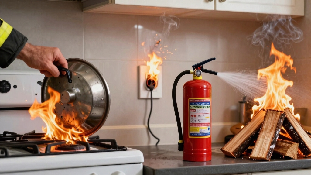 identify fire class before acting