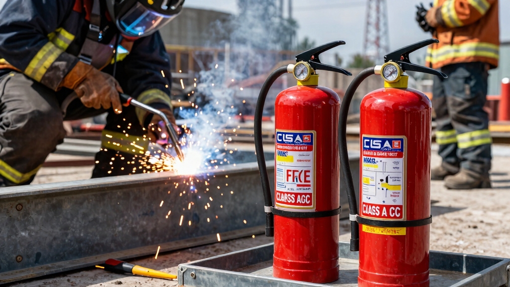 minimum 2 a 20 b c extinguishers required