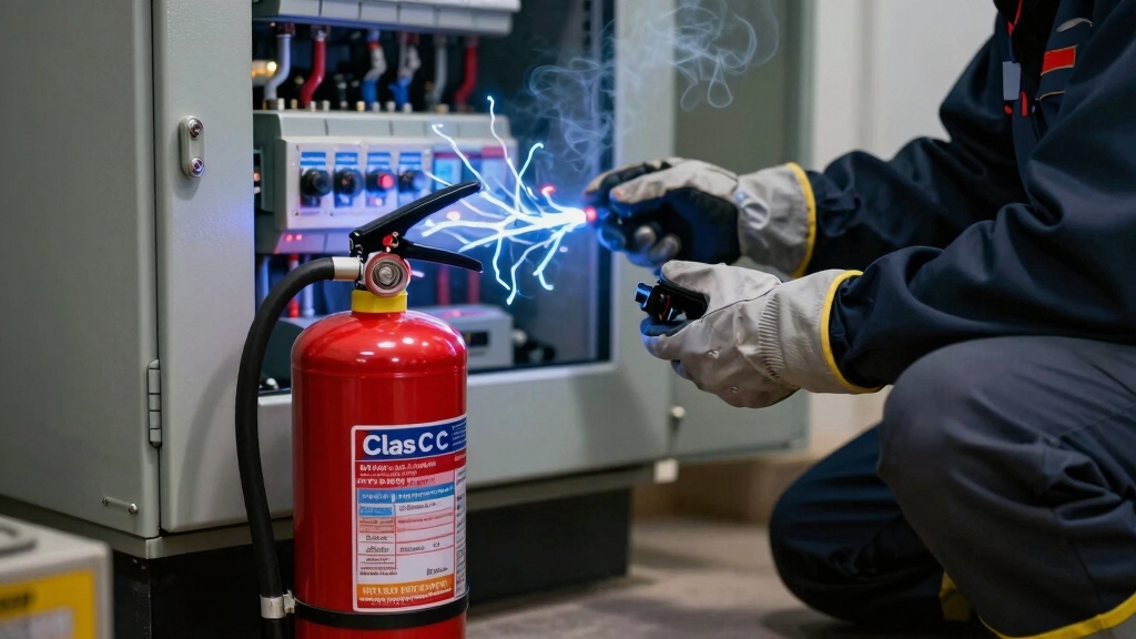 nonconductive extinguishers for electrical fires
