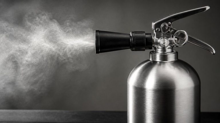 nonconductive residue free fire suppression