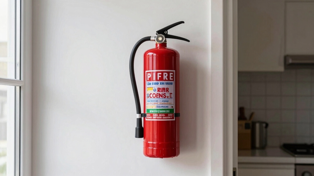 place extinguishers near exits