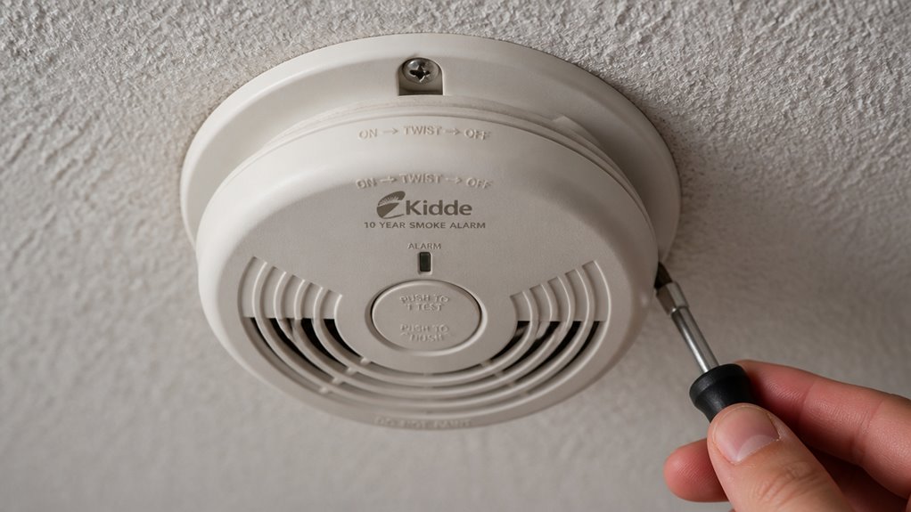 stop kidde alarm beeping