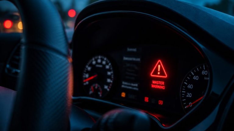 critical vehicle system alert