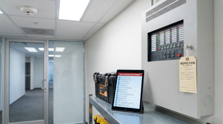 how often should fire alarms be inspected