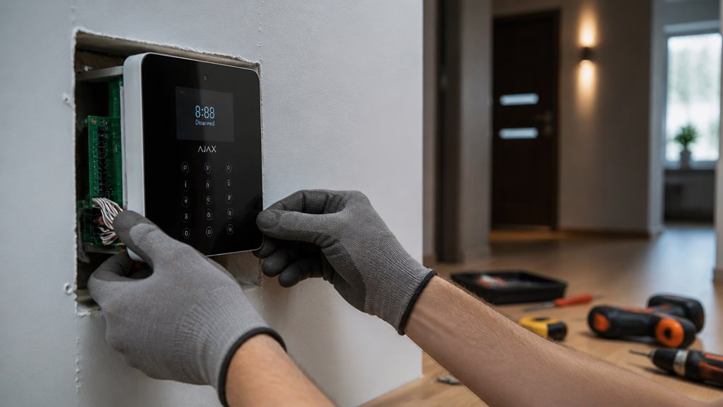 installing a home burglar alarm