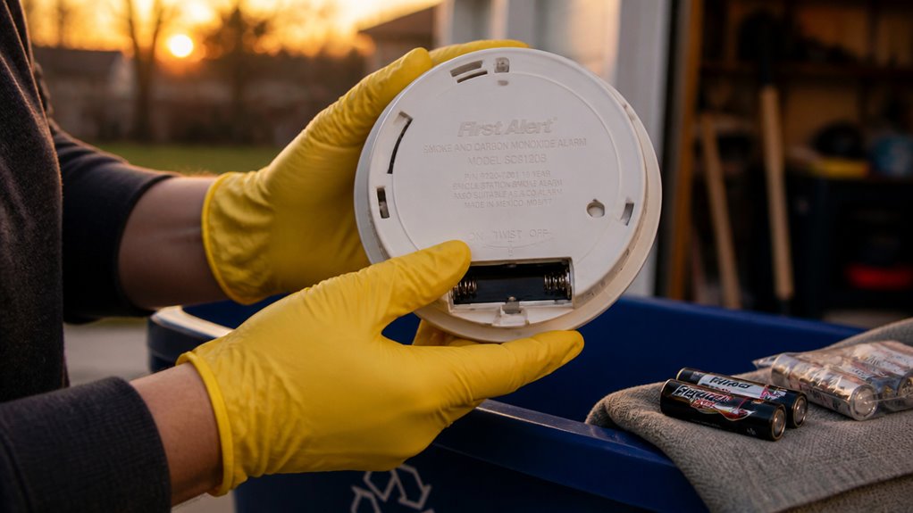 proper disposal of smoke detectors