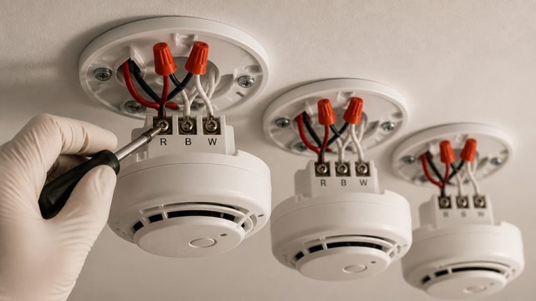 smoke detectors wired in series