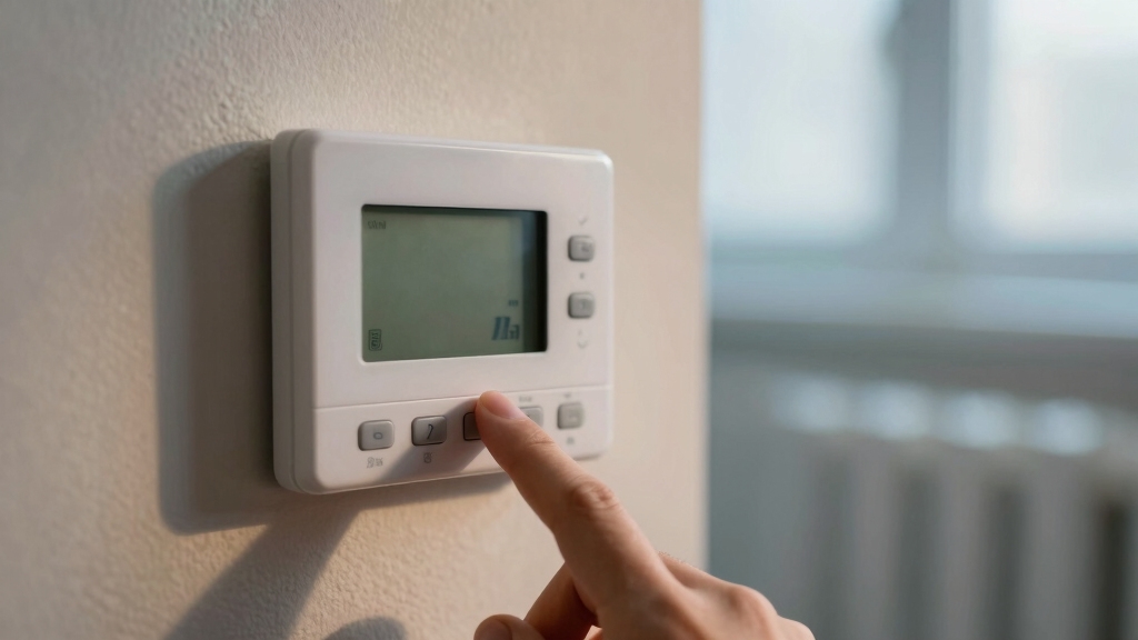 thermostat low battery signs