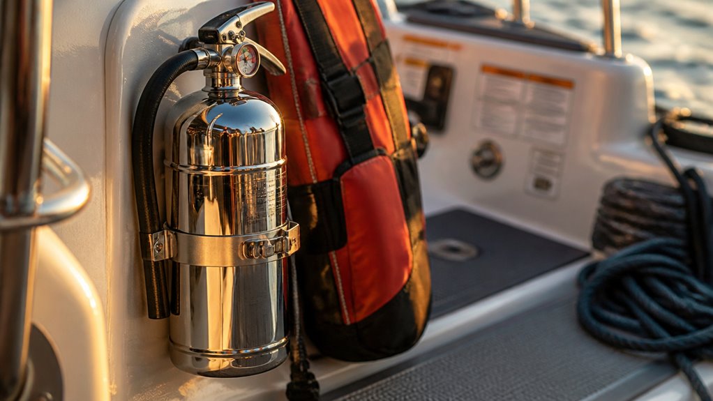 uscg mandated onboard extinguisher locations