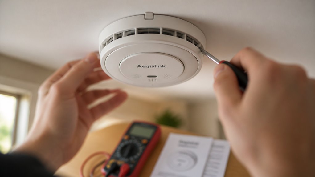 aegislink smoke detector performance