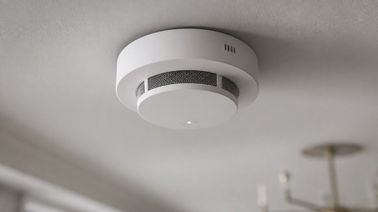 compact wireless smoke detector