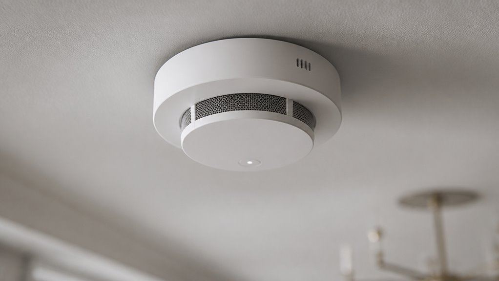 compact wireless smoke detector
