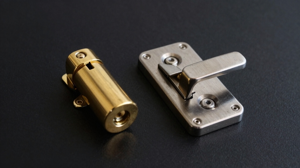 embedded heavy steel lockcase