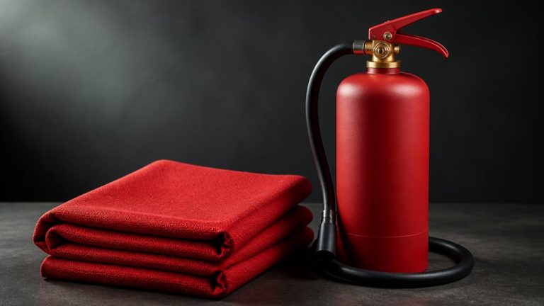 fire blanket vs extinguisher