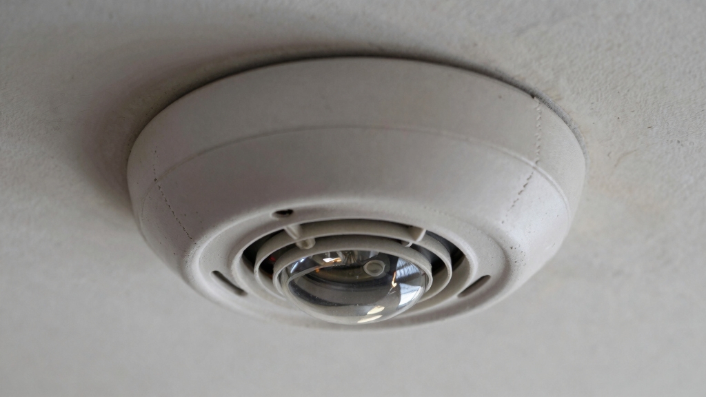 hidden camera smoke detector signs