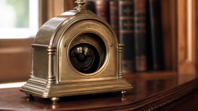 hide surveillance camera discreetly