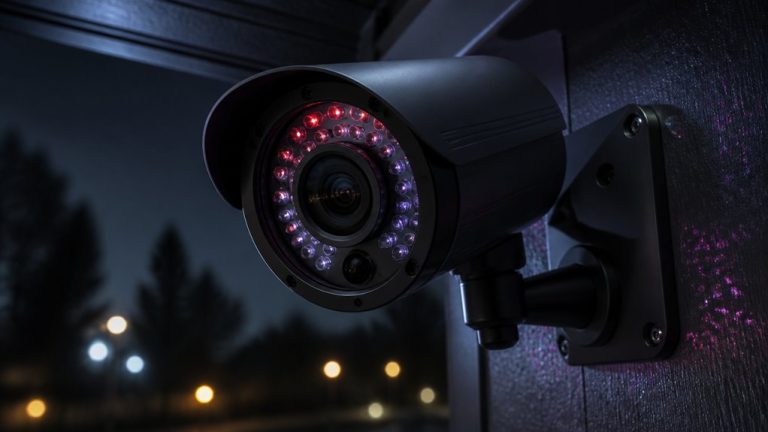 infrared night vision camera mode